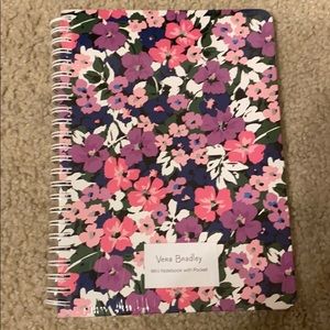 VeraBradley mini notebook flower garden NWT